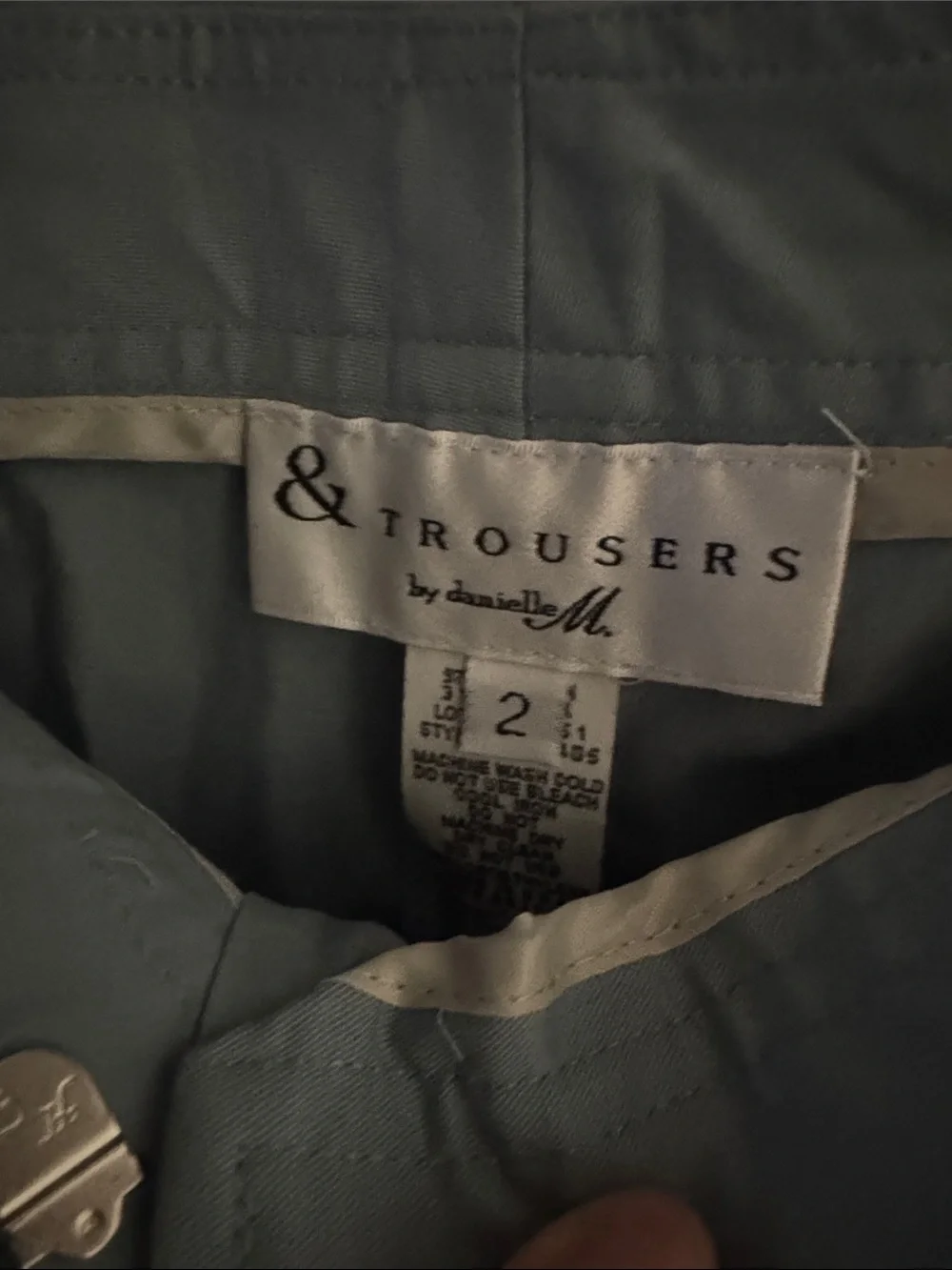 Straight-Leg Women’s Pants in Sage Green